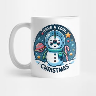 Alien Snowman Mug